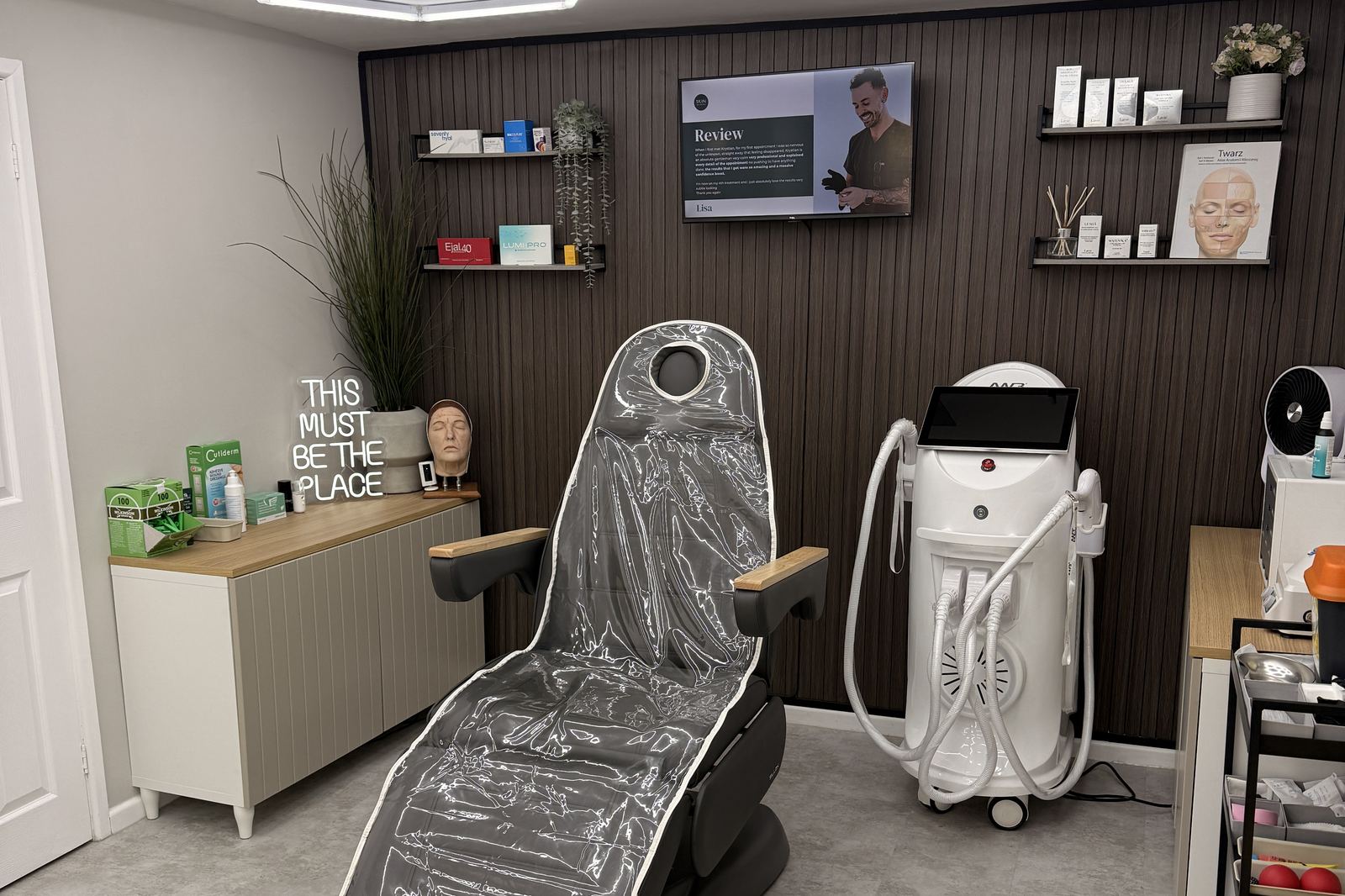 Laser hair removal treatment at Skin Aesthetics by Krystian, Bursledon Southampton